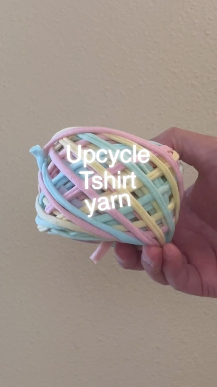 Tshirt Upcycle Yarn