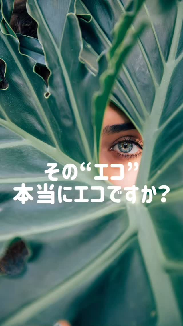 「エコっぽい」ではなく「本当にエコ」へ。