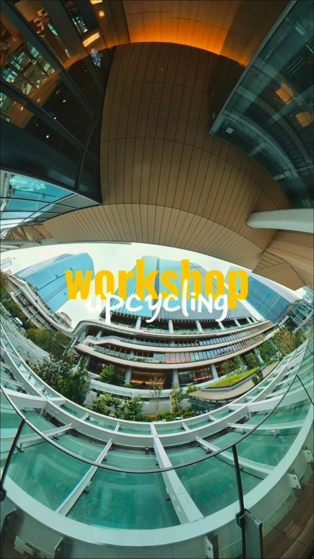 雨の日のアップサイクルワークショップ