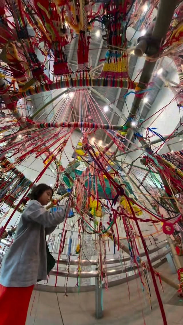 いつかこんな大きなアップサイクルオブジェを作りたい。